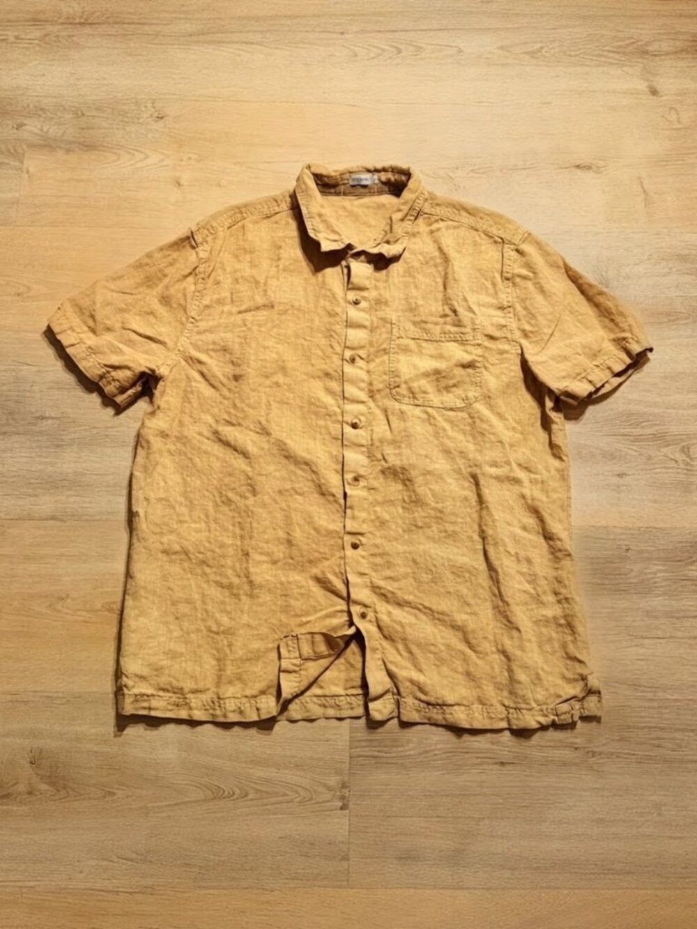 Gramicci Linen Short Sleeve Button Up Shirt